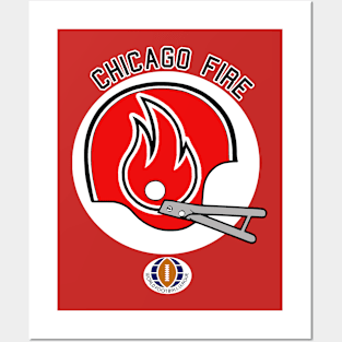 Chicago Fire (World Football Leage) 1974 Posters and Art